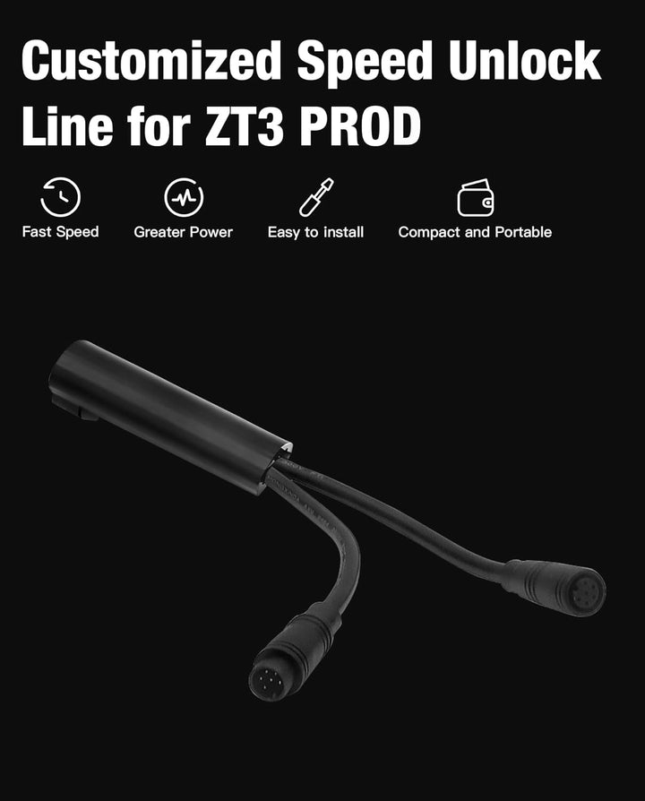 Angepasstes Kabel zur Freigabe der Höchstgeschwindigkeit von 35 km/h, kompatibel mit Ninebot ZT3 PRO
