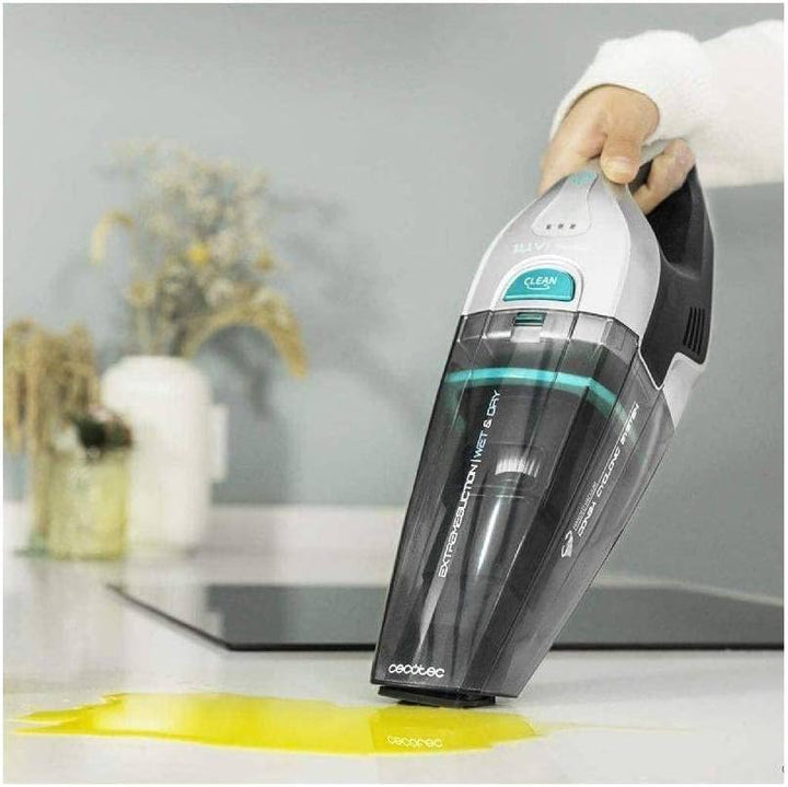 Cecotec Conga Immortal ExtremeSuction 7,4 V Hand. Aspiriert Feststoffe und Flüssigkeiten, Leicht und