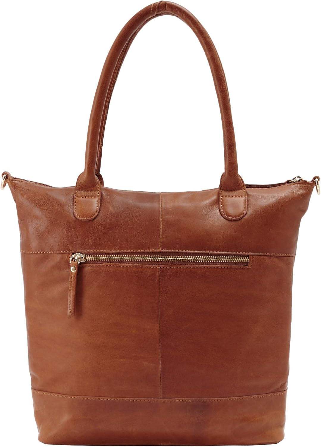 Gusti Shopper Leder - Mia Handtasche Damen Arbeitstasche Braun, Braun
