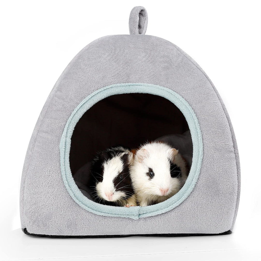 ONEJU Meerschweinchenbett, Meerschweinchenversteck, Kaninchenbett, Kaninchenversteck, Meerschweinche