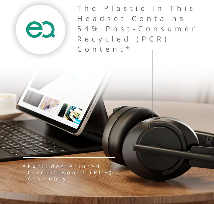 Kensington Hybrid C3550 EQ Bluetooth® Over-Ear-Headset mit Ohrmuschel-Bedienung, aktives Noise Cance