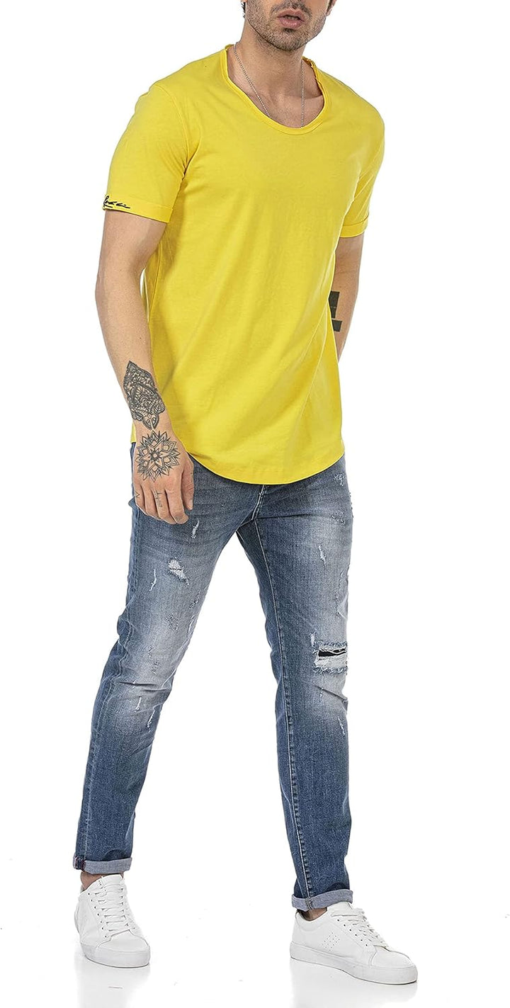 Redbridge Jeans für Herren Hose Denim Pants Used Look Destroyed 30W / 34L Blau, 30W / 34L Blau