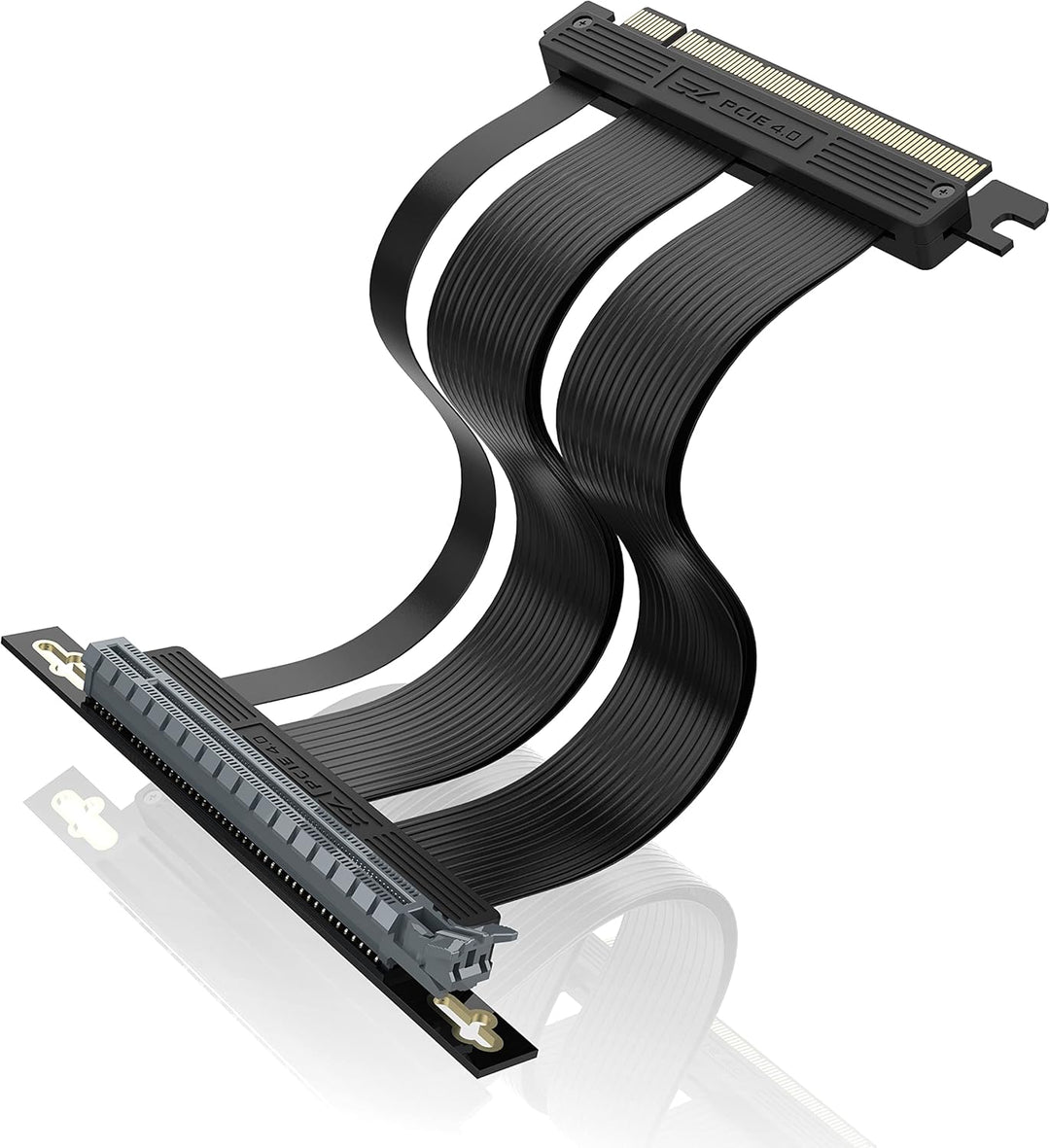 EZDIY-FAB PCI Express 4.0 16x Flexible Kabelverlängerung Port Adapter für Grafikkarten,High Speed PC