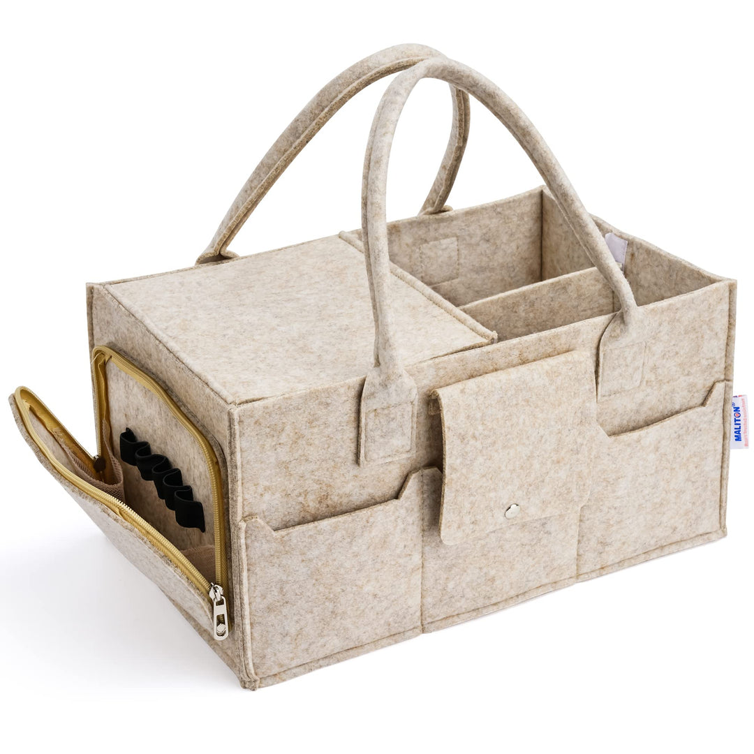 Maliton Baby-Windel-Organizer, Windelhalter, Organizer für Wickeltisch, Kinderzimmer-Aufbewahrungsko