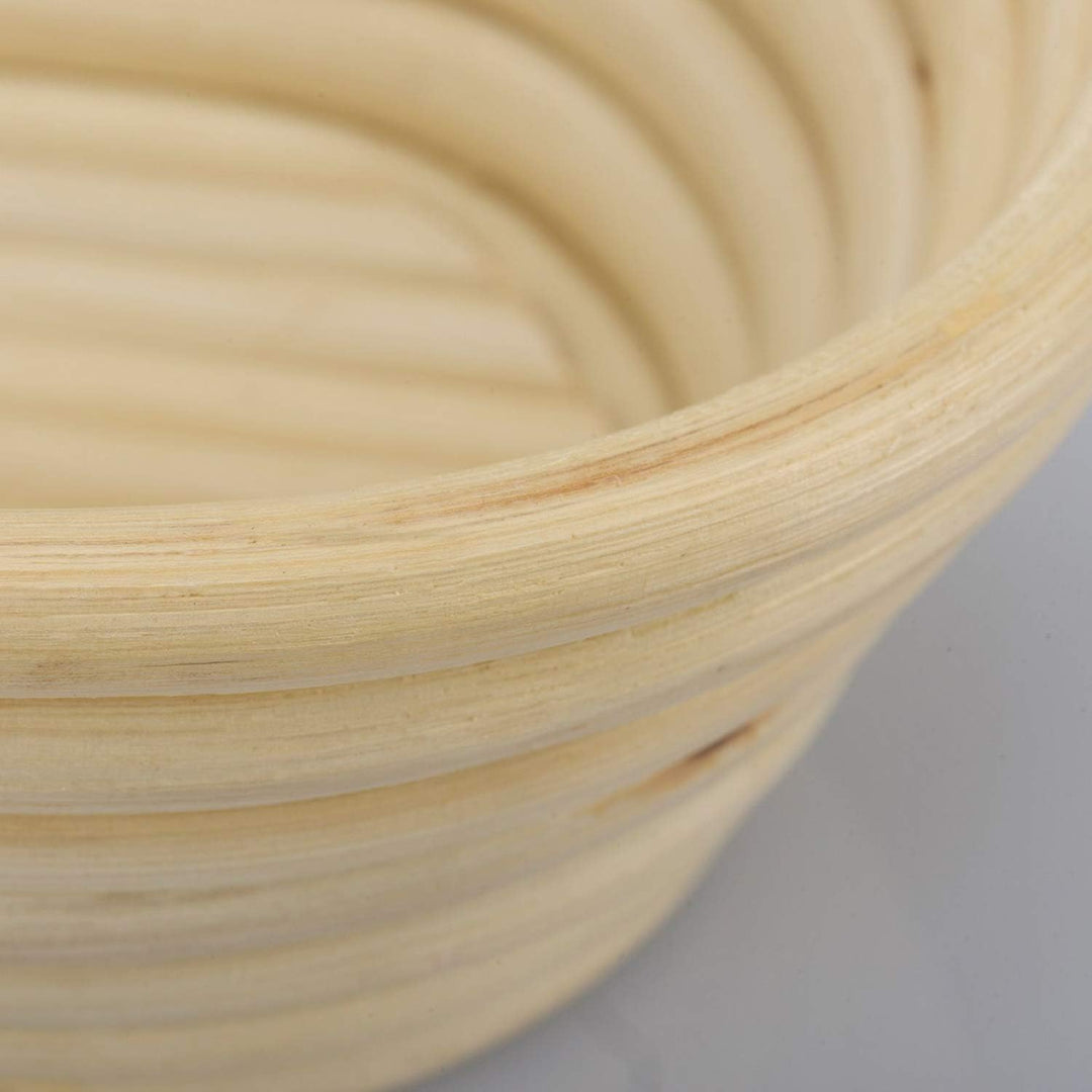 Westmark Gärkörbchen, Für 1500-2000g Brotteig, Oval, Länge: ca. 40 cm, Peddigrohr, Hellbeige, 320222