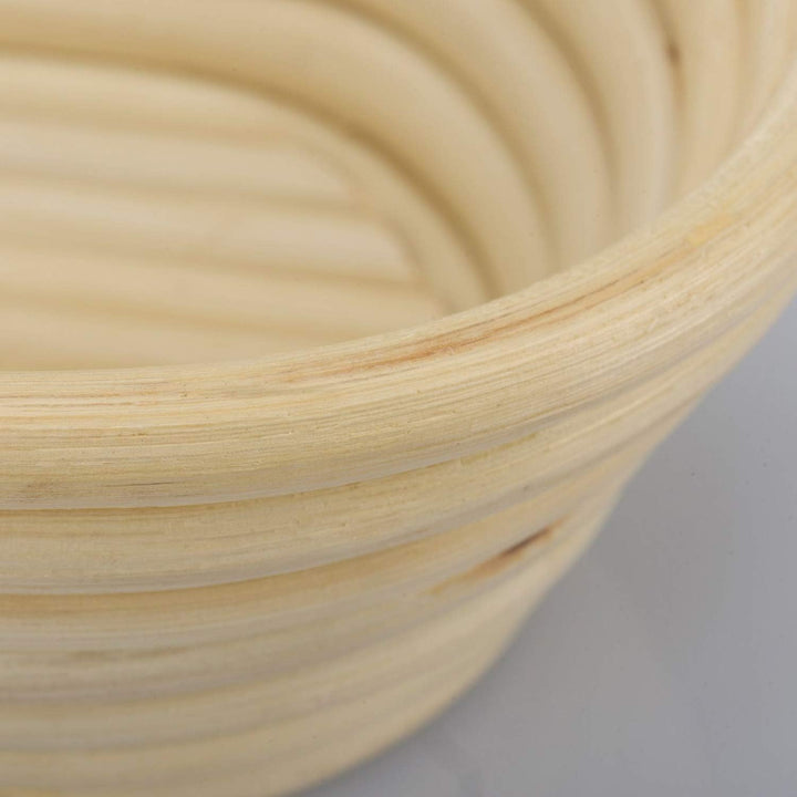 Westmark Gärkörbchen, Für 1500-2000g Brotteig, Oval, Länge: ca. 40 cm, Peddigrohr, Hellbeige, 320222