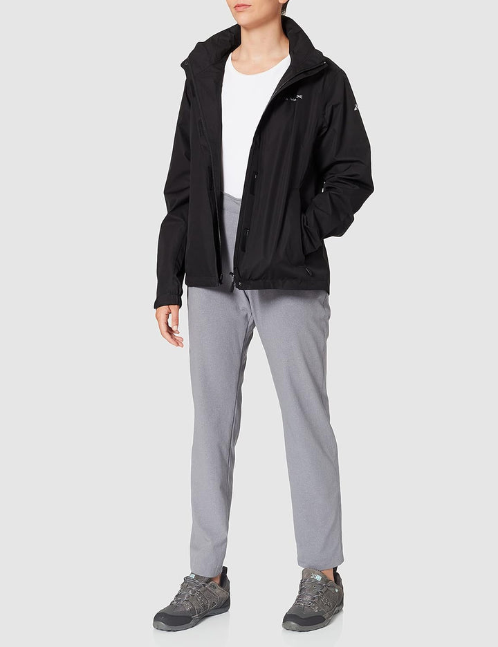 VAUDE Escape Bike Light Regenjacke Damen – Gefütterte Regenjacke mit 2-Lagen Membran, reflektierende