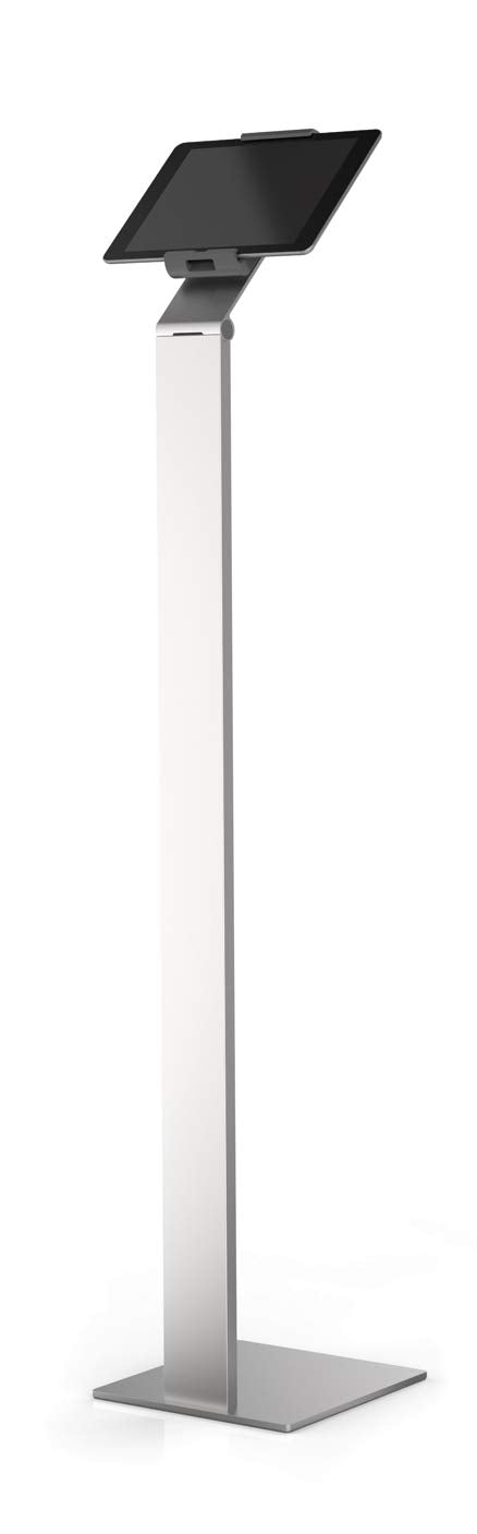 Durable Tablet Bodenständer (für Tablets 7-13 Zoll, 360° drehbar mit Diebstahlsicherung) silber/anth