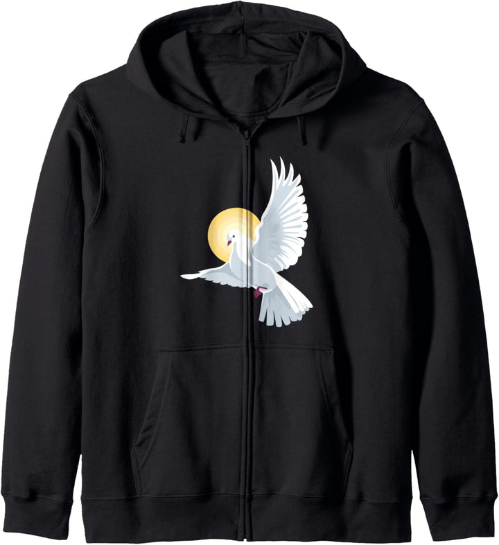 Friedenstaube Geschenk Illustration Hoffnung Frieden Kapuzenjacke