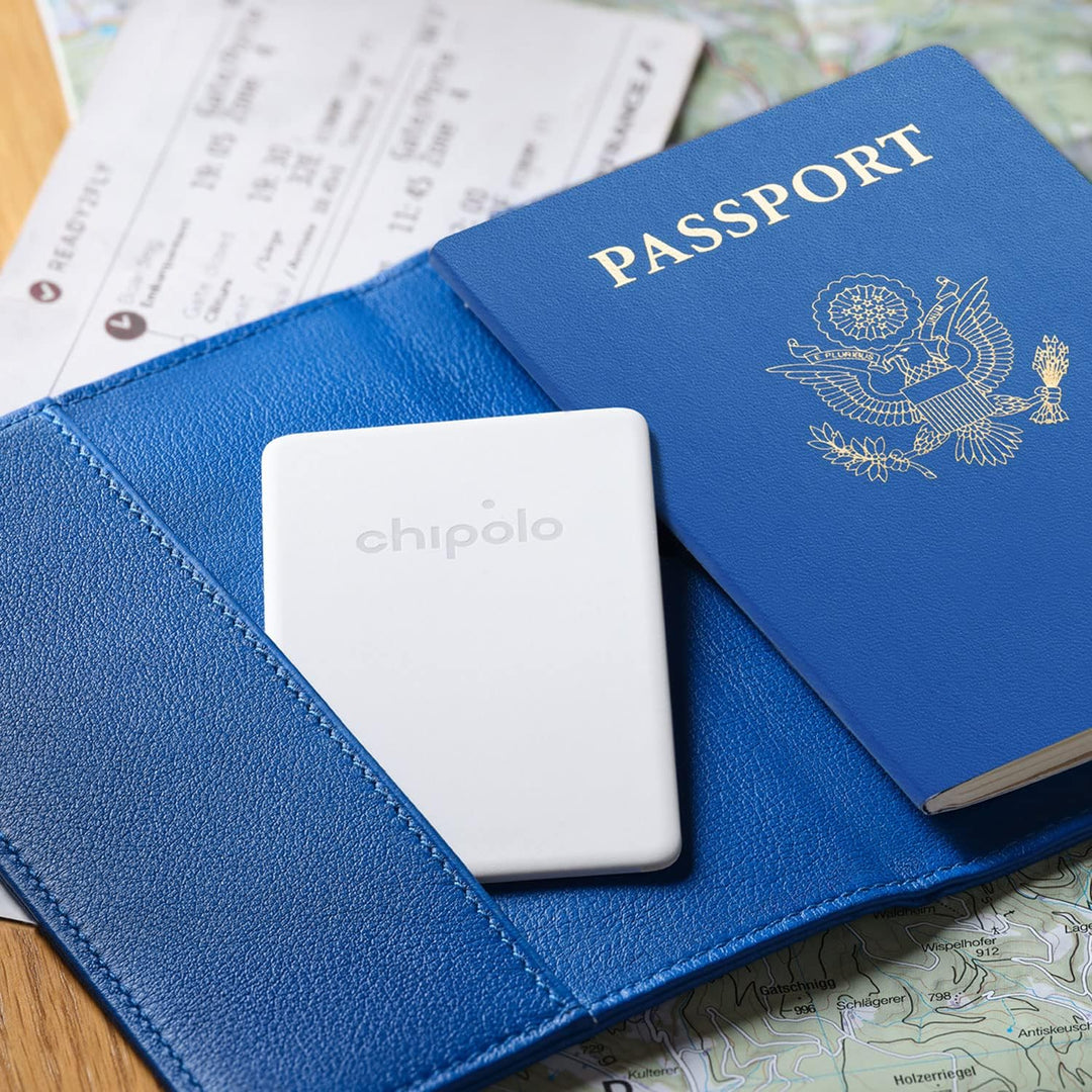 Chipolo Card Point - Geldbörsen-Finder, Bluetooth-Tracker für Geldbörsen - Funktioniert mit Men Gerä