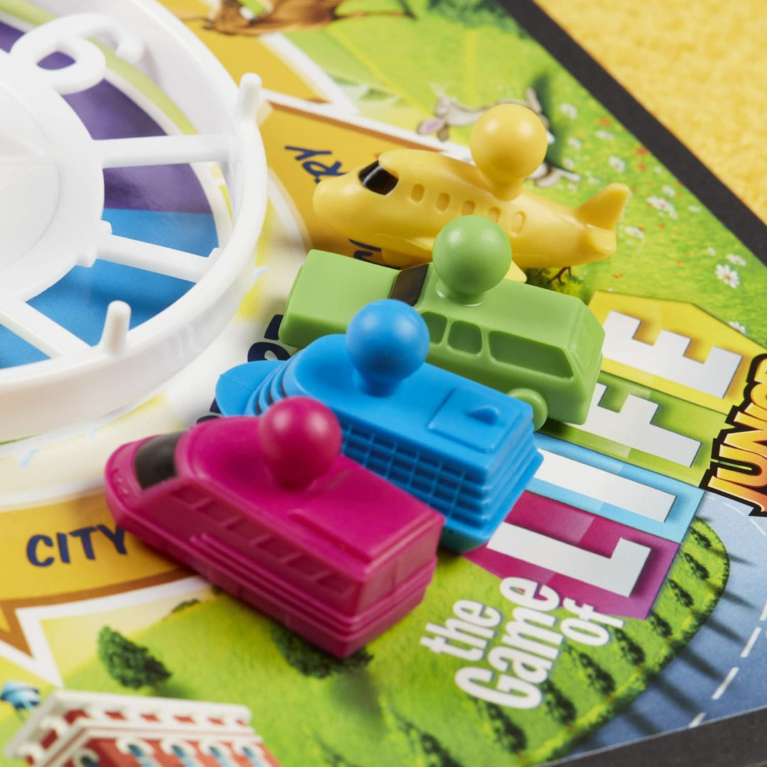 Hasbro Gaming The Game of Life Junior Board Game for Kids from Age 5, Game for 2 to 4 Players, The G