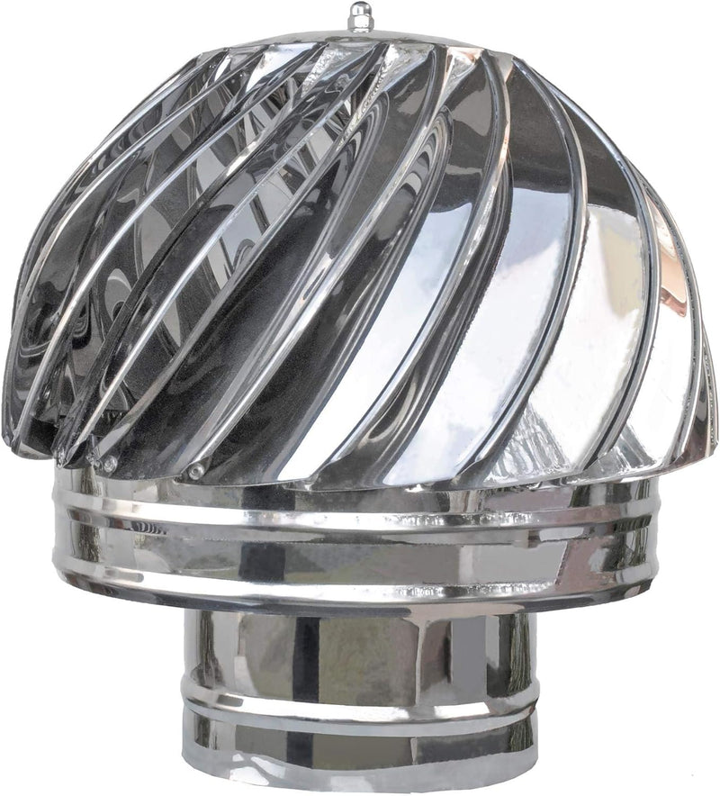 Kaminaufsatz Drehend Edelstahl Schornsteinaufsatz Regenhut Schornsteinhaube Schornsteinabdeckung Kam