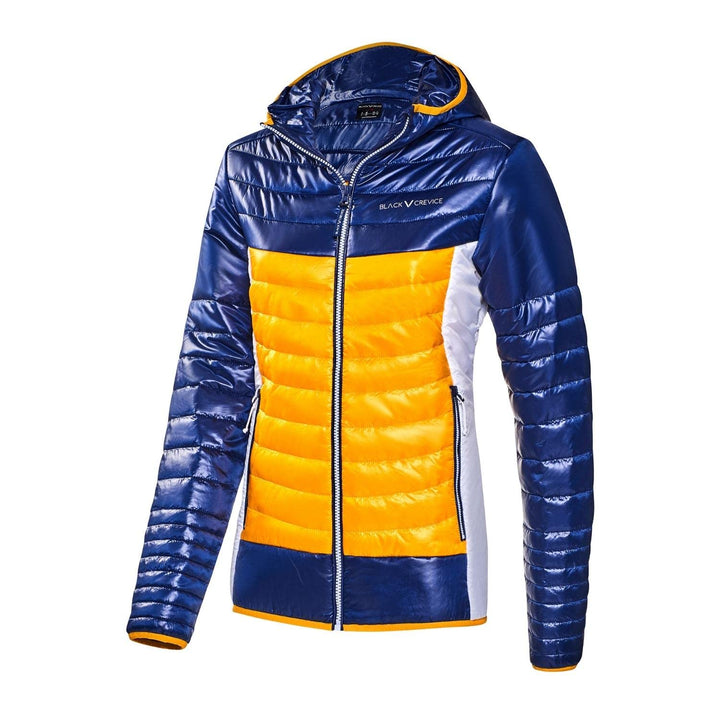 Black Crevice Damen Isolationsjacke I Atmungsaktive Damen Outdoor-Jacke I Hochwertige Damen-Funktion