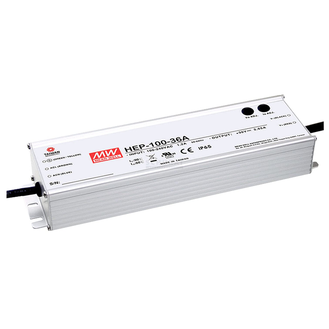 Mean Well HEP-100-24A AC/DC-Einbaunetzteil 4A 100W 24 V/DC offene Kabelenden 1St.