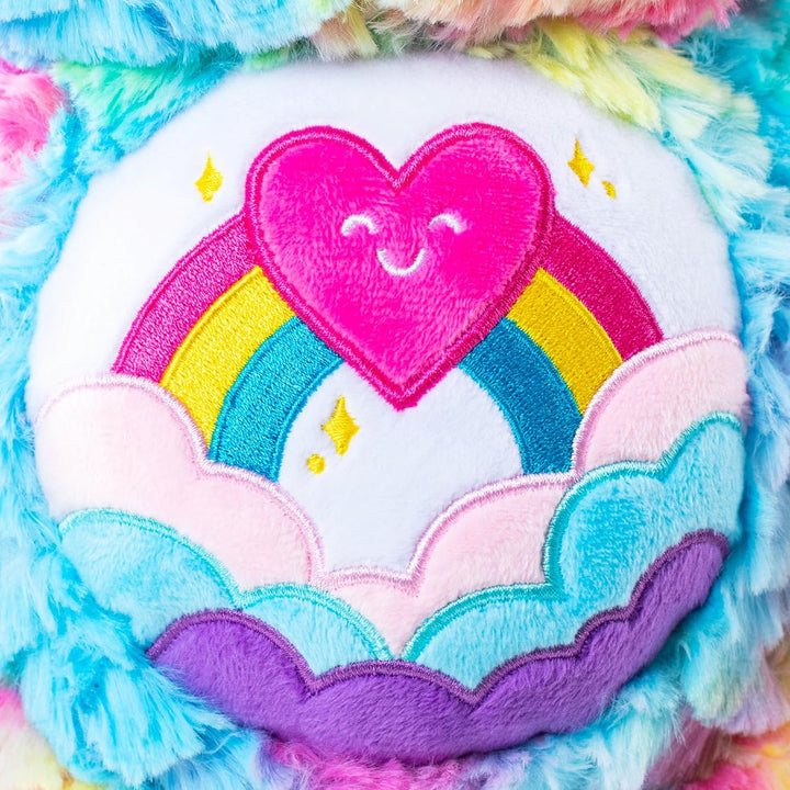 Basic Fun Care Bären 35 cm Plüsch – Caring Colours Bär aus der Cozy-Kollektion – weiches Kuschelspie