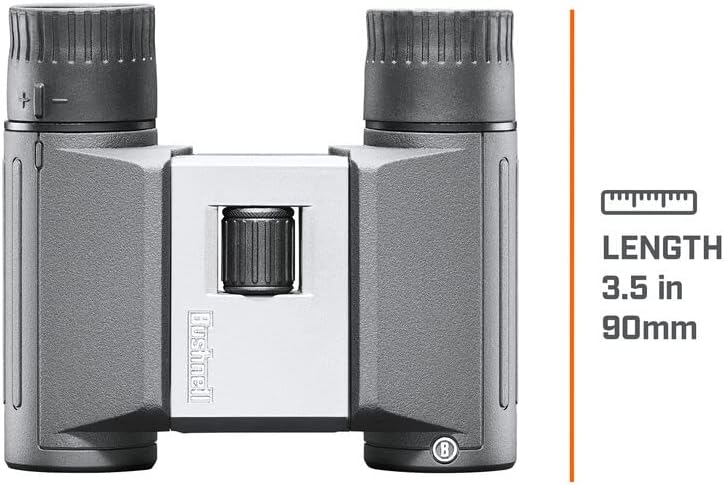 Bushnell - Powerview 2 - Fernglas - 8x21 - Dachkant - Aluminium Metallgehäuse - Mehrschichtvergütung