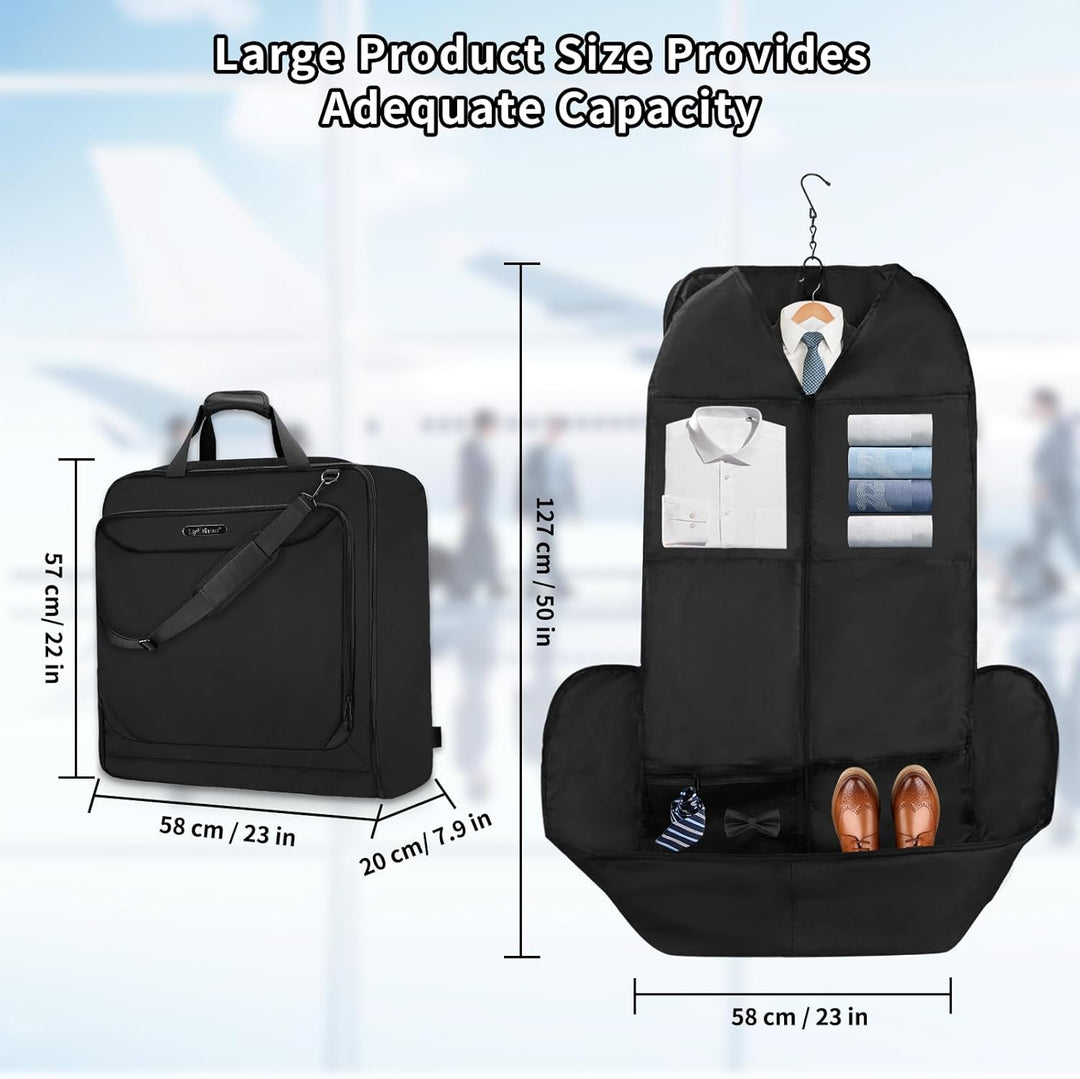 Lychee Reise-Kleidersack für L bis 4XL, geeignet für Crossbody- und Handheld-Nutzung, Anzug für Gesc