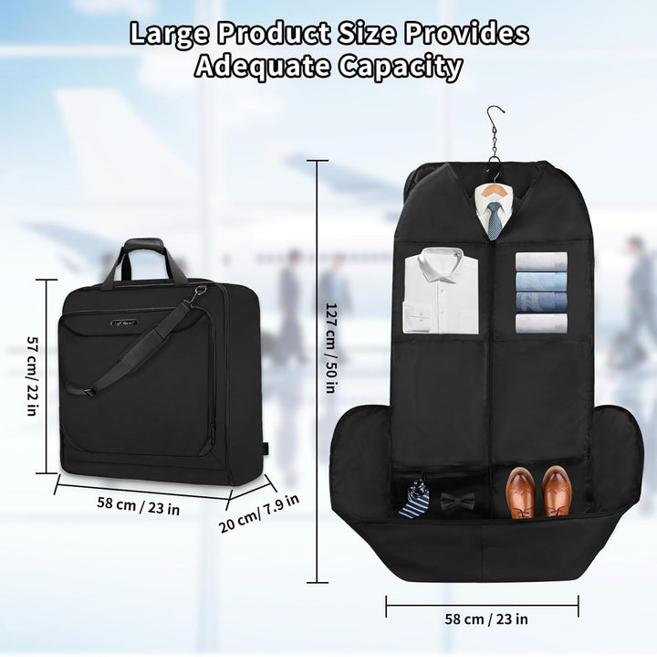 Lychee Reise-Kleidersack für L bis 4XL, geeignet für Crossbody- und Handheld-Nutzung, Anzug für Gesc