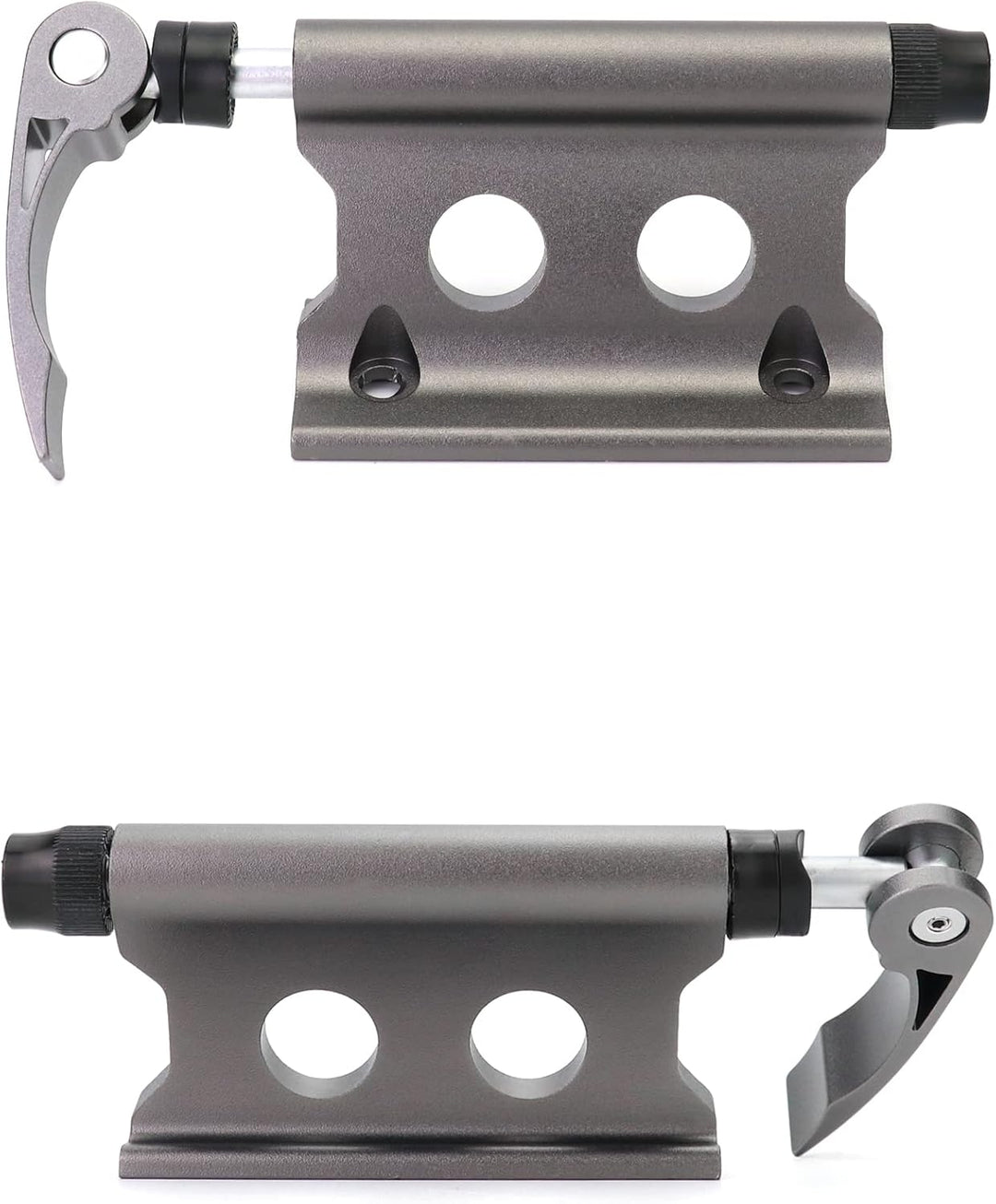 QWORK® 2 Stücke Gabelhalterung Fahrrad, Schnellspanner aus Aluminiumlegierung, für LKW, SUV und Anhä