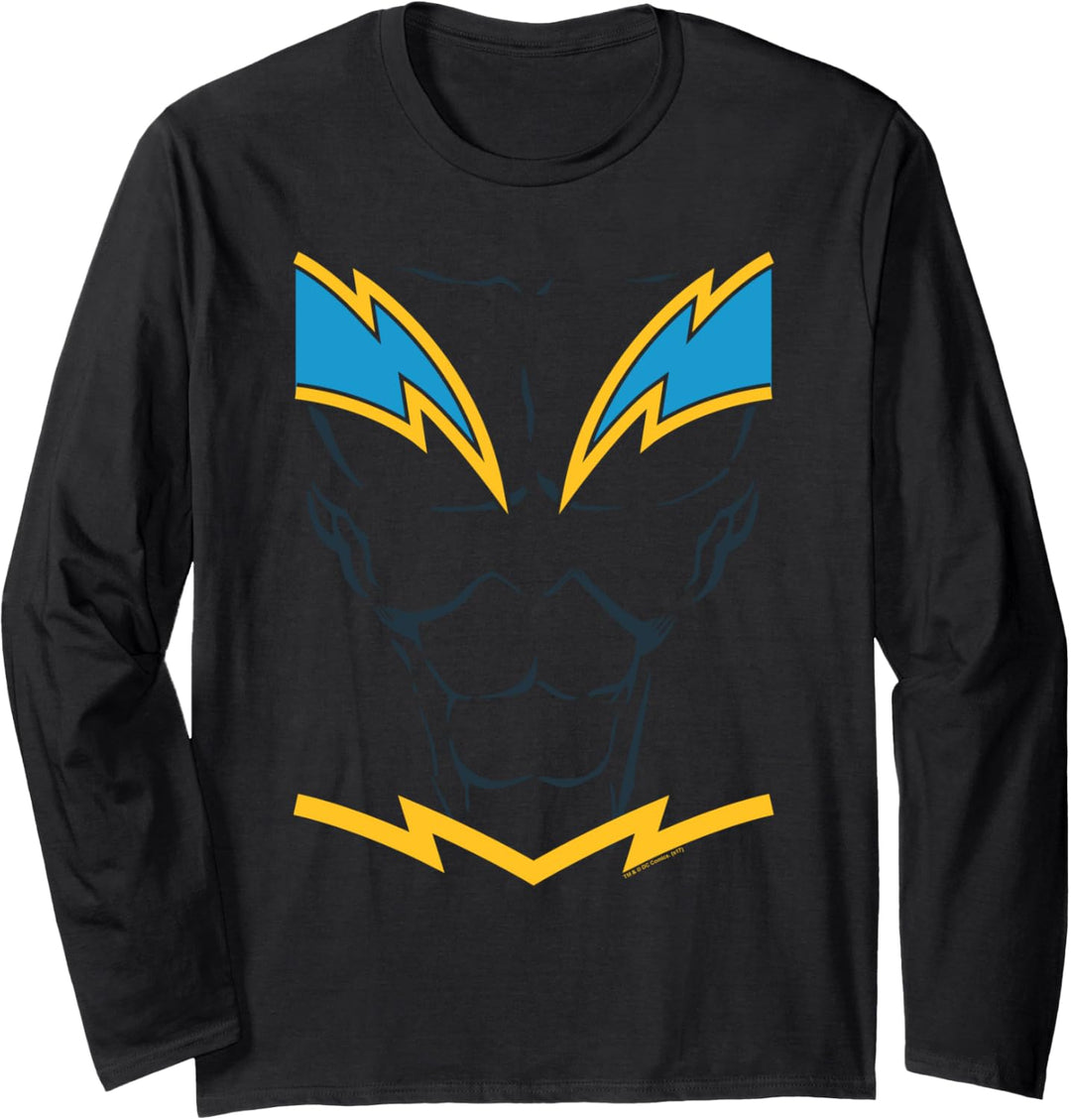 Justice League Black Lightning Uniform Langarmshirt