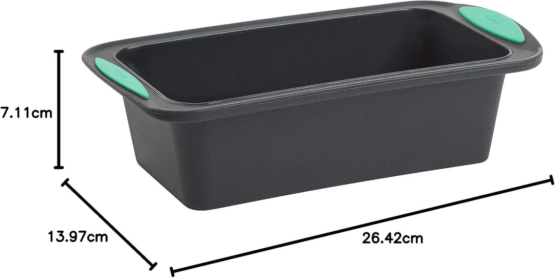 Trudeau 5115206M Structure Kastenform aus Silikon, 21,6 x 11,4 cm, Mint/Schwarz Mint / Schwarz, Mint