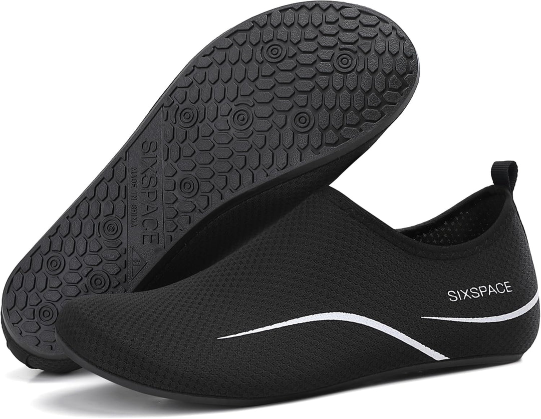 Sixspace Badeschuhe Wasserschuhe Strandschuhe Schnell Trocknend Schwimmschuhe Breathable Aquaschuhe