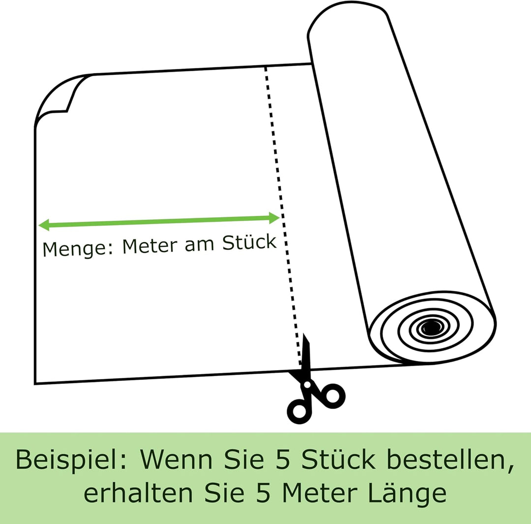 workingHOUSE Terrassen Balkonbespannung Meterware 70 cm Höhe - Sichtschutz aus Polyrattan, Sichtschu