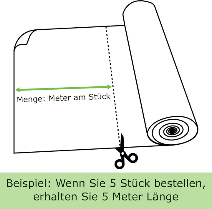 workingHOUSE Terrassen Balkonbespannung Meterware 70 cm Höhe - Sichtschutz aus Polyrattan, Sichtschu