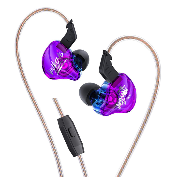 Yinyoo KBEAR MONKIE K01 Kabelgebundene Gaming-Ohrhörer, 1DD Leichter Gaming-In-Ear-Monitor mit 3,5-m