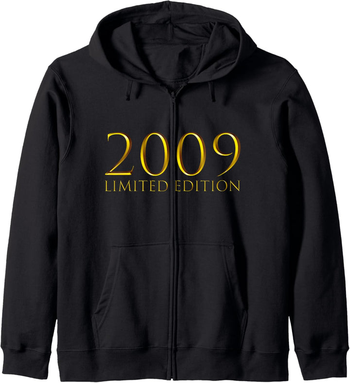 15. Geburtstag Junge Mädchen 15 Jahre 2009 Lustig Geschenk Kapuzenjacke