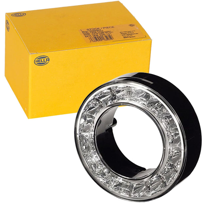 HELLA - Heckleuchte - LED - 12V - Anbau/Schraubanschluss - Lichtscheibenfarbe: weiss/glasklar - Kabe