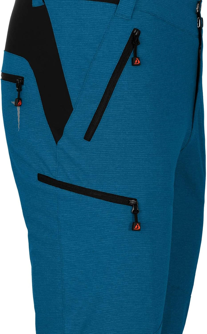 Bergson PORVOO Zipp-Off | Herren Radhose (mit gepolsterter Innenhose) - Bermuda Zipp-Off Funktion, I