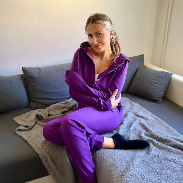 Damen Jogginganzug - Stilvoller Sportanzug & Trainingsanzug M blau (navy), M blau (navy)