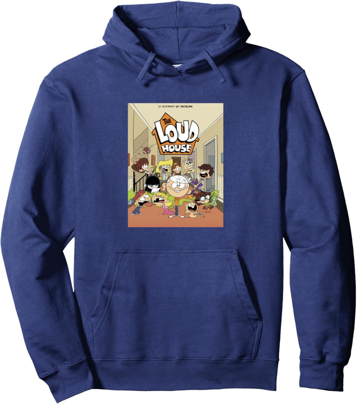The Loud House Full Cast Poster Pullover Hoodie