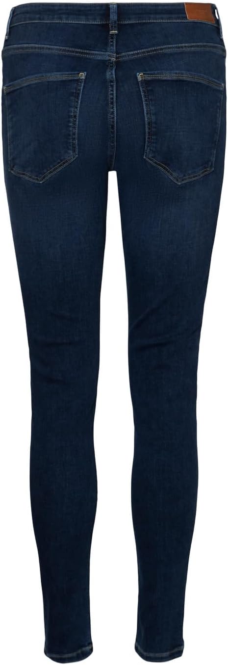 VERO MODA Damen Jeans Vmsophia Hr Skinny Jeans Ri3137 Noos XS / 34L Dark Blue Denim, XS / 34L Dark B