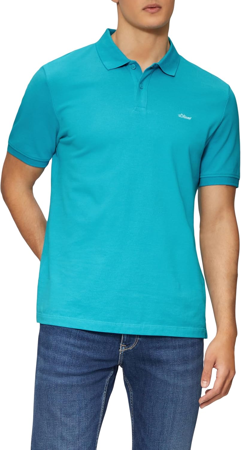 s.Oliver Poloshirt aus Reiner Baumwolle S 5978_navy, S 5978_navy