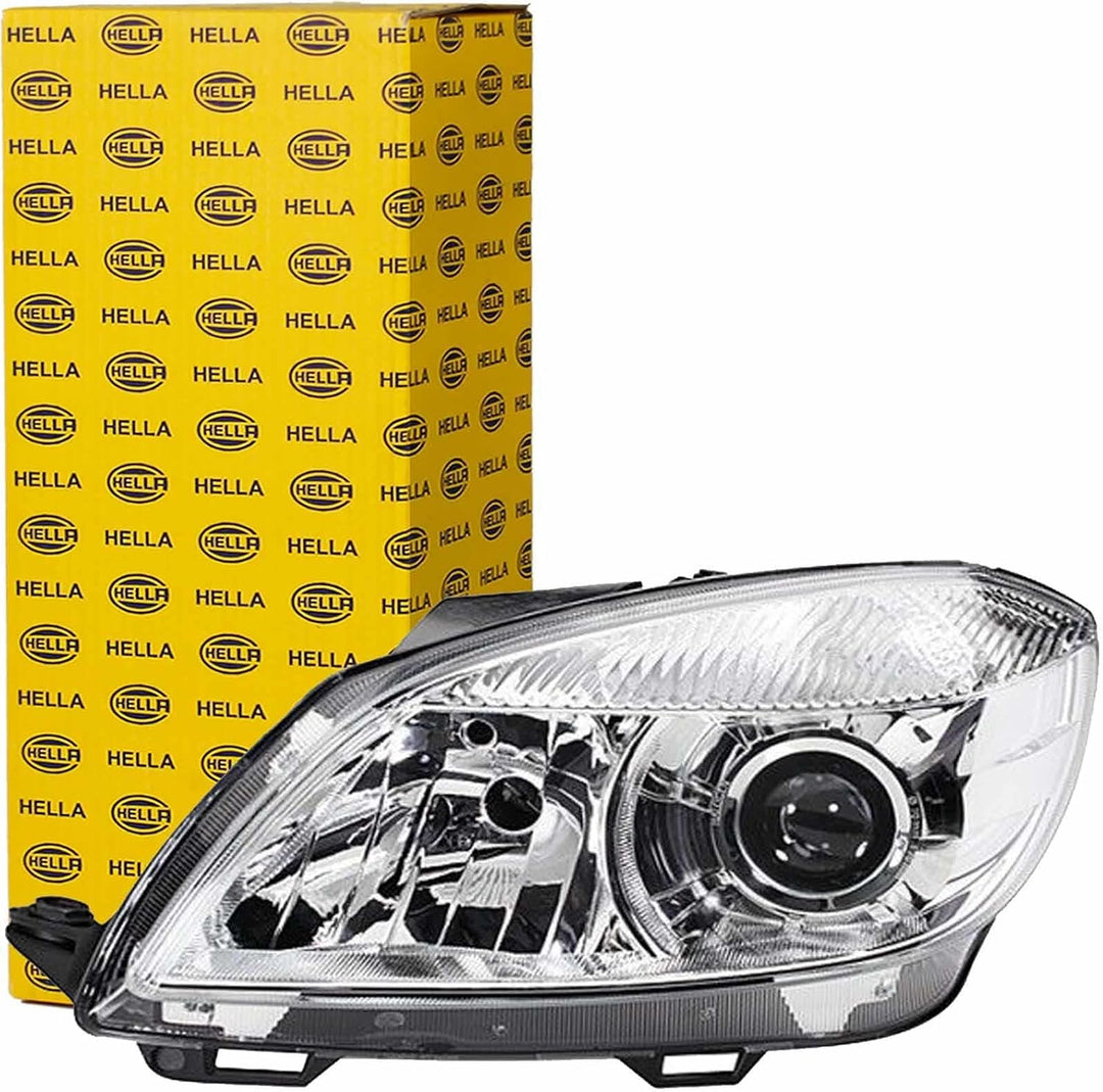HELLA 1EL 010 417-371 DE/FF/Halogen-Hauptscheinwerfer - links - für u.a. Skoda Fabia II (542) Links