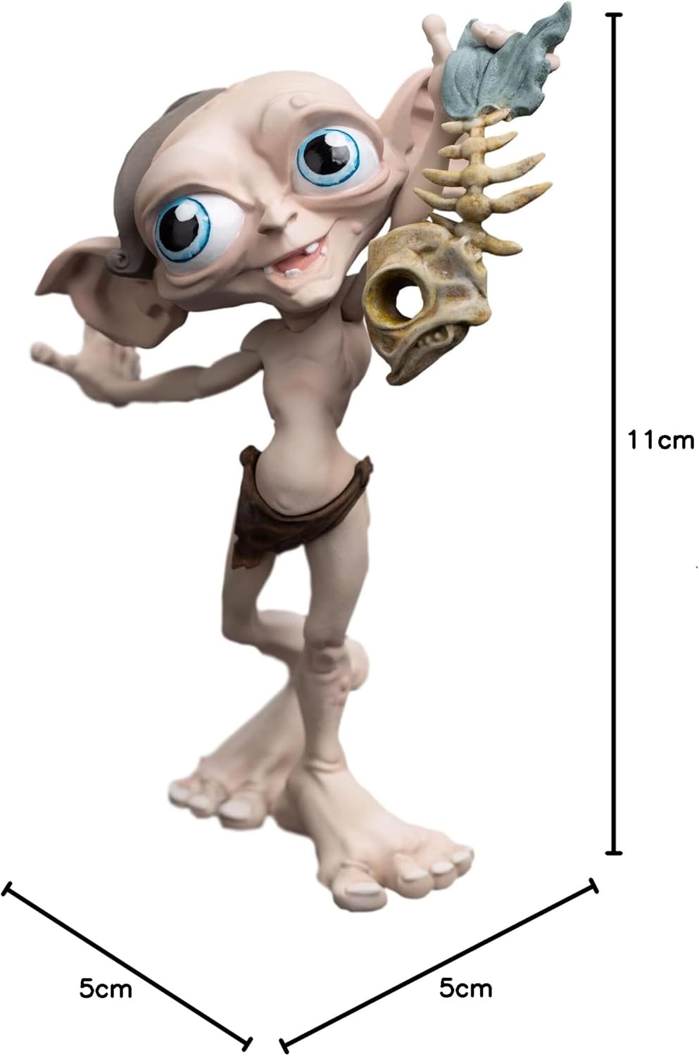 Weta Workshop Herr der Ringe Mini Epics Vinyl Figur Sméagol 11 cm