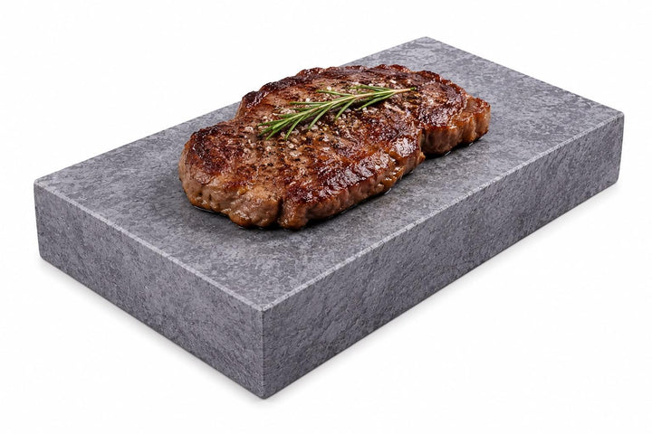 SLATEEX® Pietra Ollare Speckstein Grillplatte 20x13x2 cm