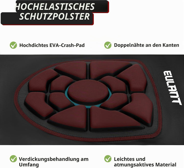 Dick Gepolstert Ellenbogenschoner für Erwachsene,Torwart Ellenbogenschützer,Weich Sport Armschoner,H