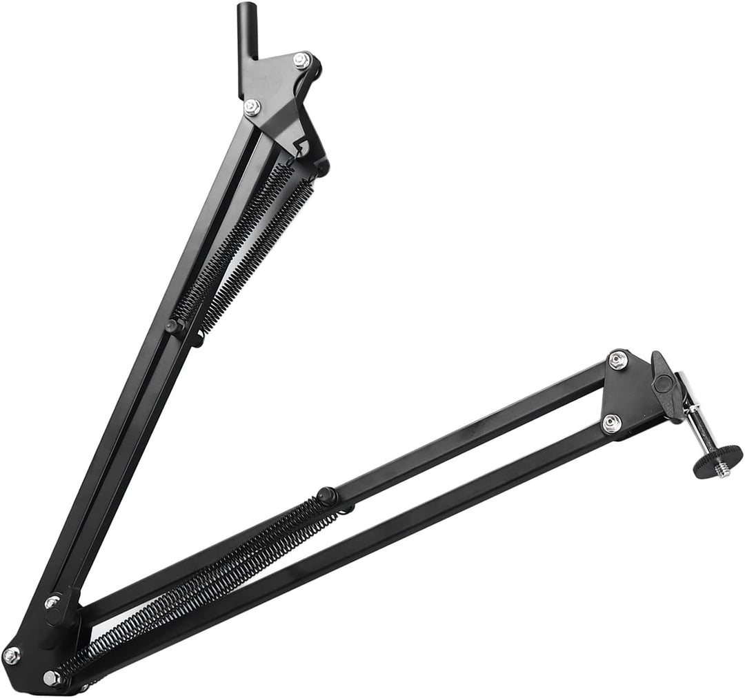 Industrieller Mikroskophalter mit Verstellbarem Mikroskoparm, 42-mm-Objektivring und Flexiblem Ständ