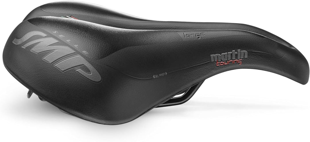 SMP Unisex – Erwachsene Martintouringgel Sattel, Schwarz, Einheitsgrösse