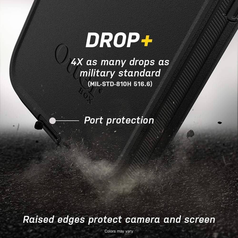 OtterBox Defender Series Screenless Edition Schutzhülle für iPhone 12 & iPhone 12 Pro (nur Hülle) –