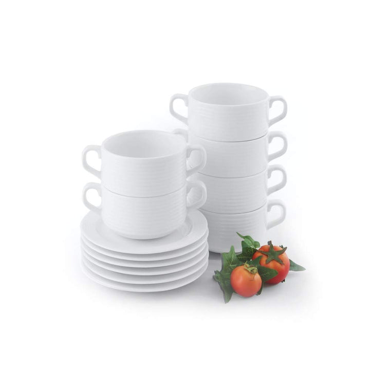Alumina Suppentasse 0,30 l ''Paris'' mit PAR 415 Elegante, Elegante