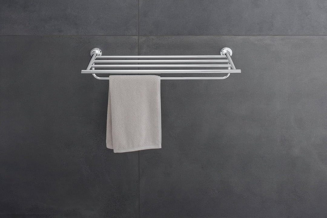 Duravit Handtuchablage Starck T, Wandmontage, 61 cm, Chrom Handtuchablage Chrom, Handtuchablage Chro