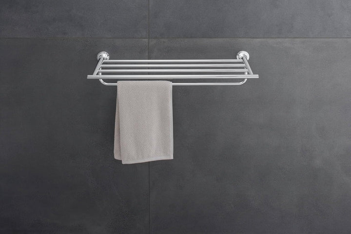 Duravit Handtuchablage Starck T, Wandmontage, 61 cm, Chrom Handtuchablage Chrom, Handtuchablage Chro
