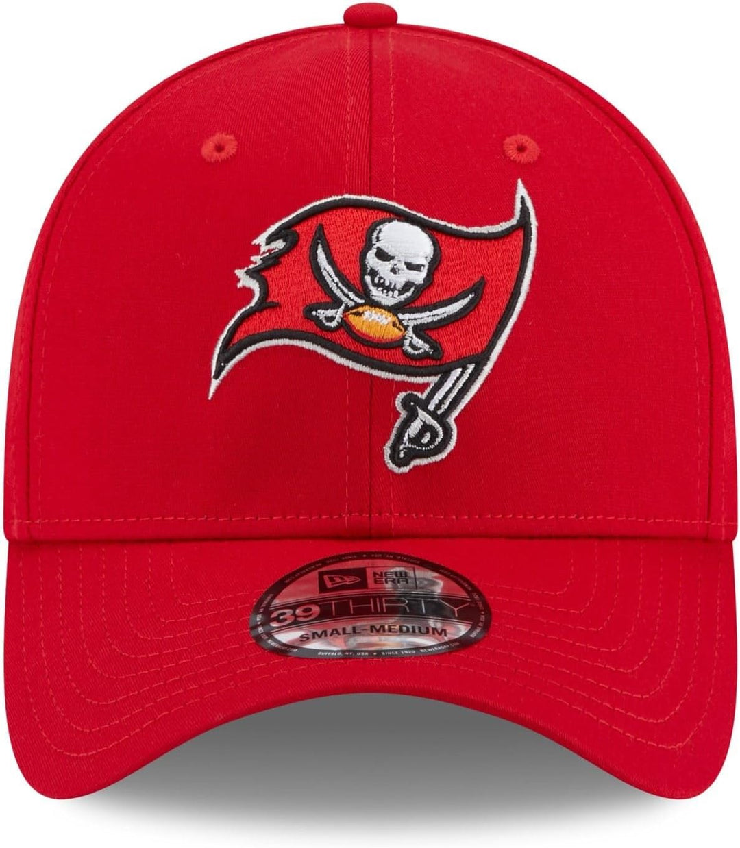 New Era Tampa Bay Buccaneers American Football Cap rot Teamlogo Fanaccessoire Kappe - XS-S