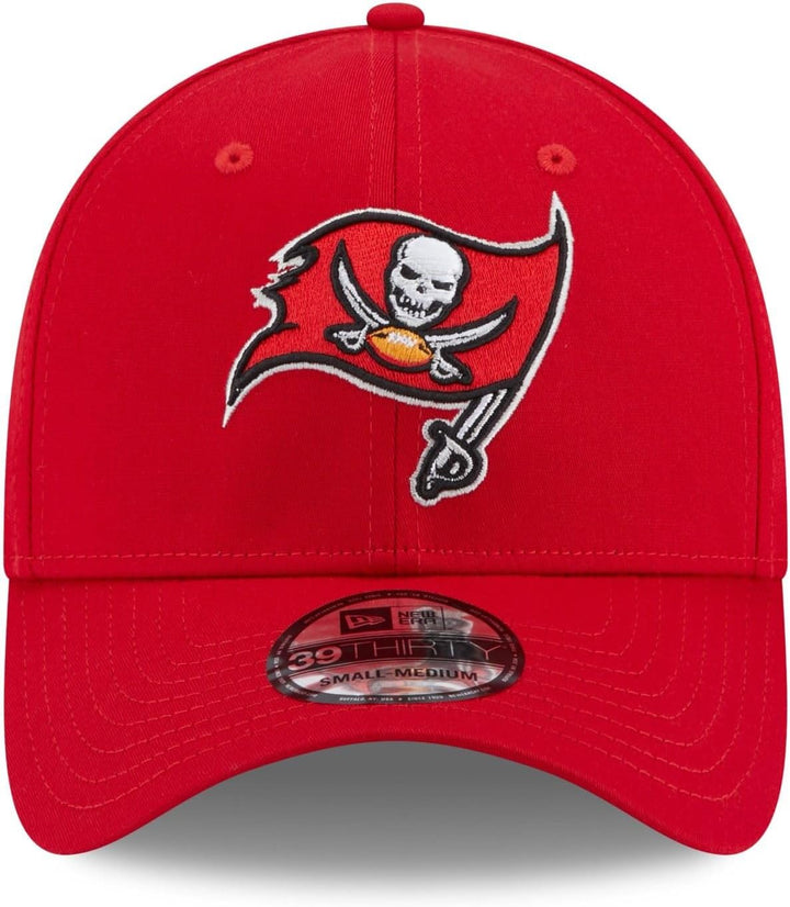 New Era Tampa Bay Buccaneers American Football Cap rot Teamlogo Fanaccessoire Kappe - XS-S