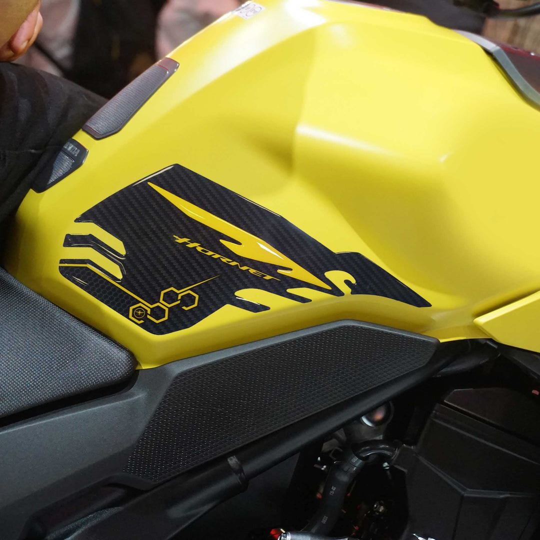 labelbike - 3D Seitenaufkleber Motorrad Tankdekorationen und Schutz mit offizieller Honda-Lizenz aus