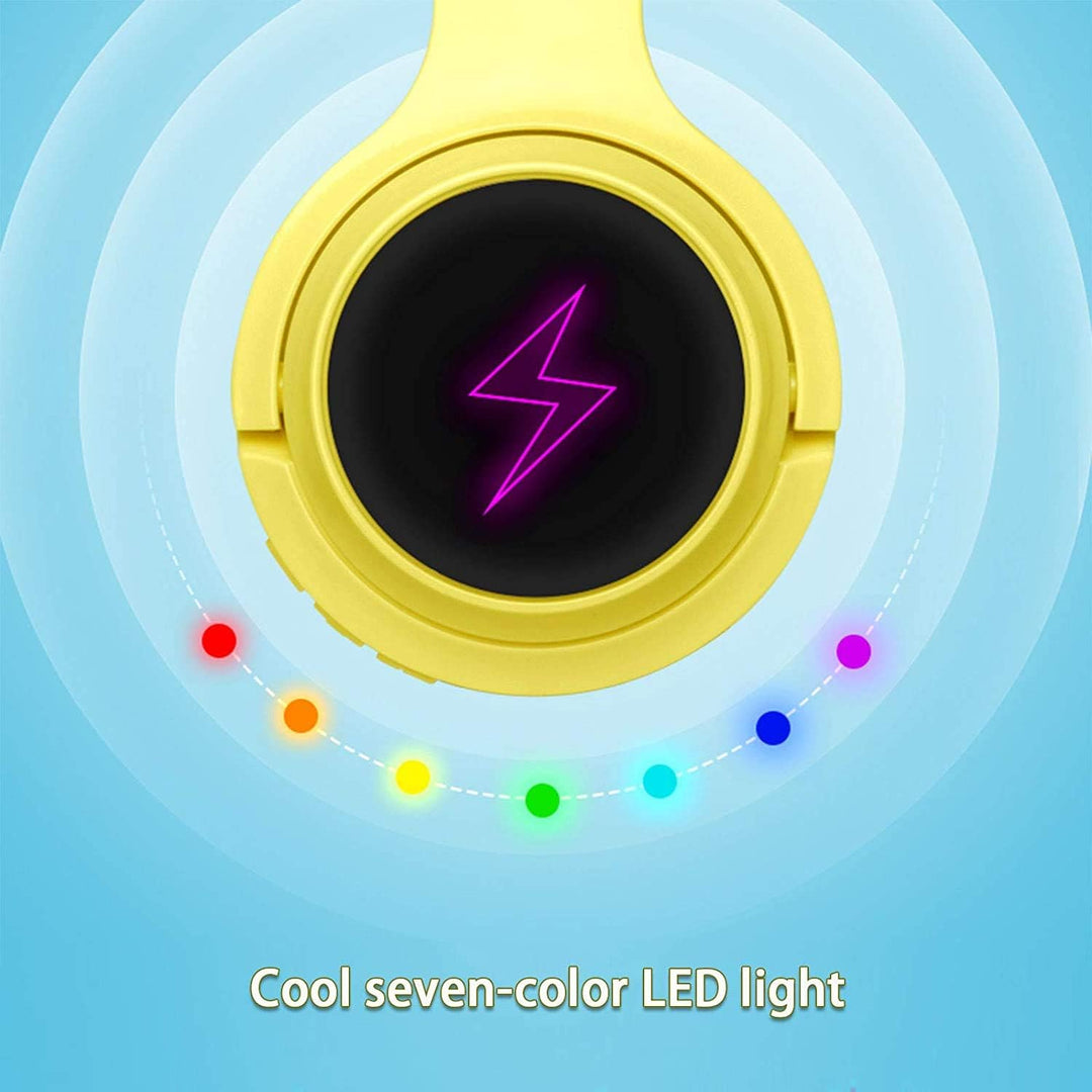SVYHUOK Bluetooth Kabellos Kopfhörer Kinder für Jungen, Mädchen, Over Ear Kinderkopfhörer mit Gebaut